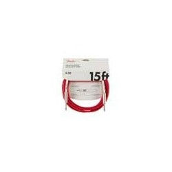 Cable jack/jack Fender 4.5m rojo fiesta