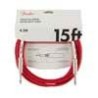 Cable jack/jack Fender 4.5m rojo fiesta