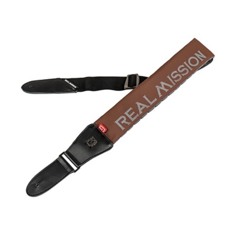 CORREA REAL MISSION ACOLCHADA MARRÓN | MÚSICA BILBAO